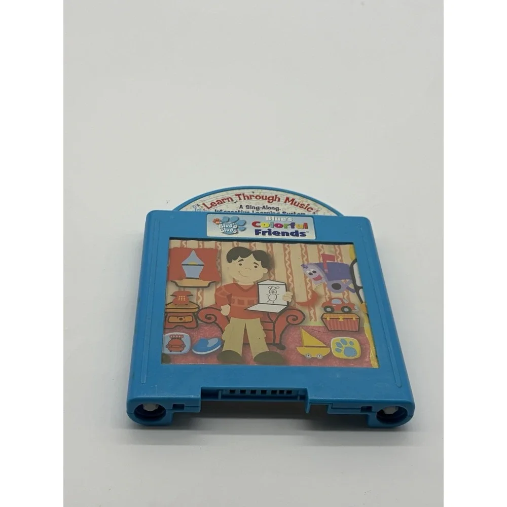 Fisher Price Mattel 2002 Learn Through Cartridge Blues Clues Colorful Friends‎